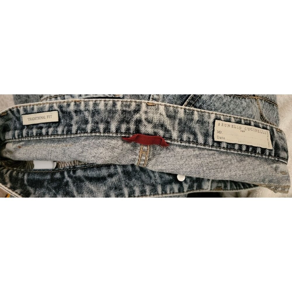 Brunello Cucinelli Men’s Jeans Bundle – 2 Pairs – Size 32 – Fall/Winter 2023 - Picture 6 of 16